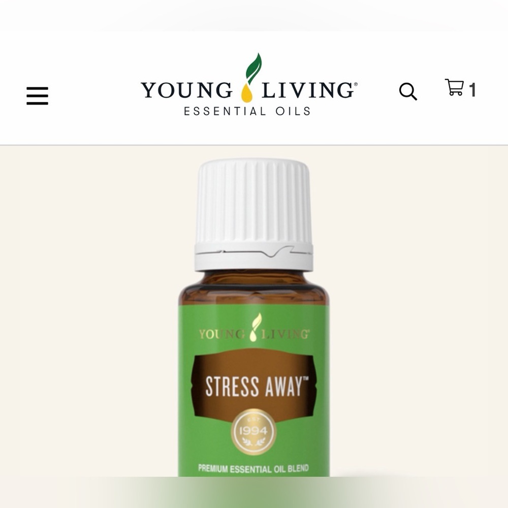 Young Living Stress Away Essential Oil, new 5ml